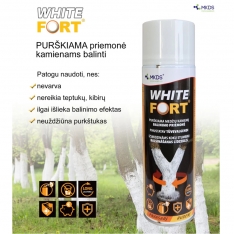 WHITE FORT purškiama priemonė kamienų balinimui , 500 ml