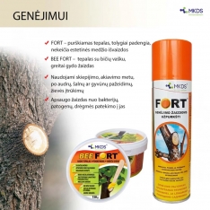 FORT sodo tepalas genėjimo žaizdoms užpurkšti, 250ml