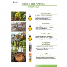 FORT sodo tepalas (didelė pakuotė) genėjimo žaizdoms užpurkšti, 500 ml