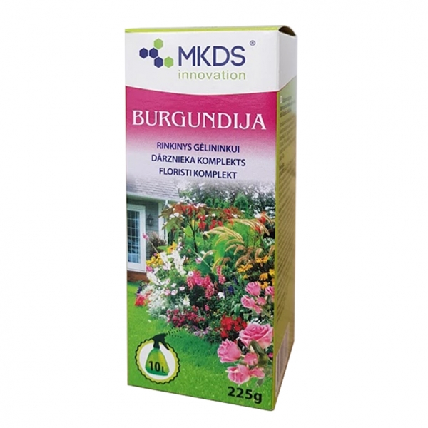 BURGUNDIJA rinkinys gėlininkui, 225 g