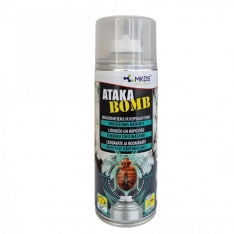 Ataka BOMB insekticidas skraidantiems ir ropojantiems vabzdžiams, 400 ml