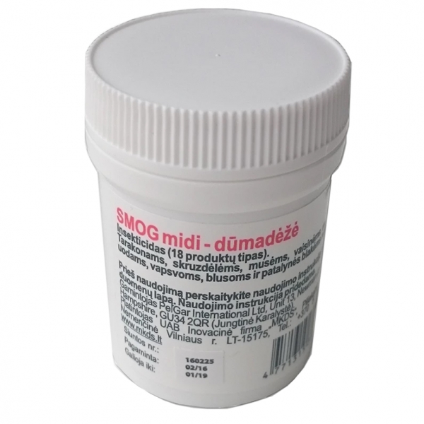 SMOG midi insekticidinė dūmadėžė, 11 g