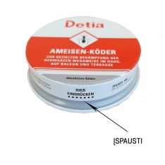 DETIA masalo dėžutė sodo skruzdėms naikinti