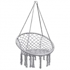 Pakabinamas hamakas su atlošu (pilkas)