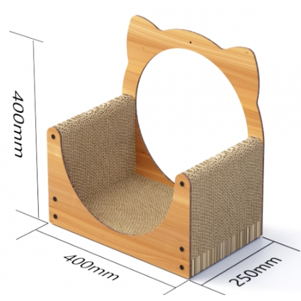 Kartoninė kačių drasyklė