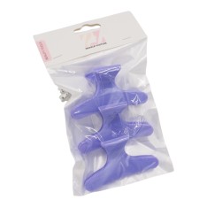 Spalvoti drugelių segtukai, 3 vnt.