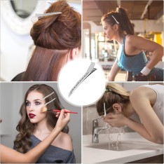 3 dideli plieniniai spaustukai