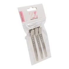 3 dideli plieniniai spaustukai