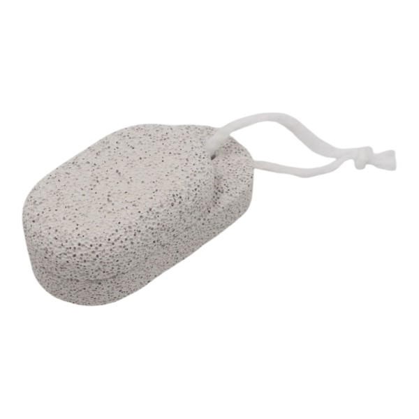 Natūralus pėdų šveitimo akmuo su virvele