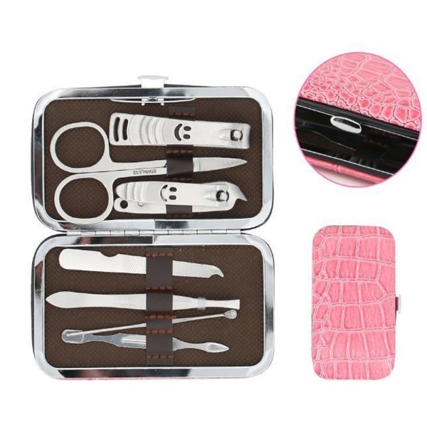 Manikiūro rinkinys dėžutėje (nagų priežiūros komplektas)