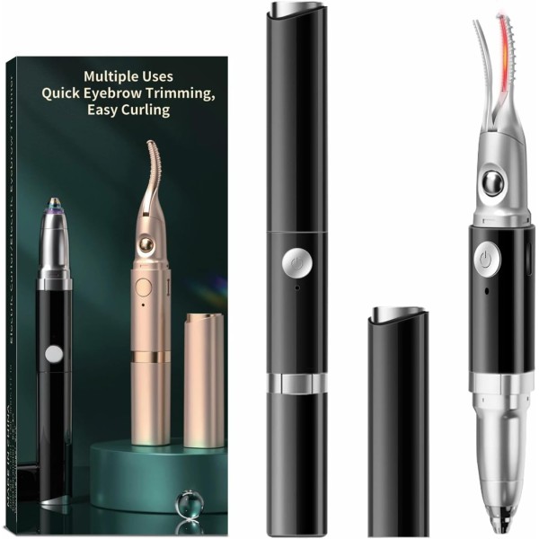 Elektrinis antakių ir veido plaukelių trimeris 2in1 (USB įkraunamas)