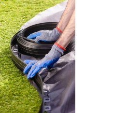 Plastikinis vejos apvadas - bortelis 10m +20 vinių