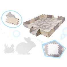 Vaikiškas dėlionės kilimėlis „Piano“ – 36 dalių (EVA, su išimamais elementais)