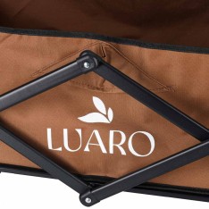 Sulankstomas transportavimo vežimėlis su stalu 2in1