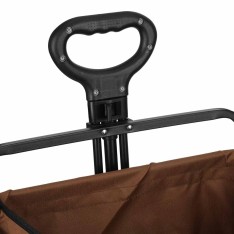 Sulankstomas transportavimo vežimėlis su stalu 2in1