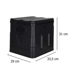 Sulankstomas nešiojamas tualetas – 20 L