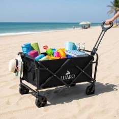 Sulankstomas turistinis vežimėlis 100L