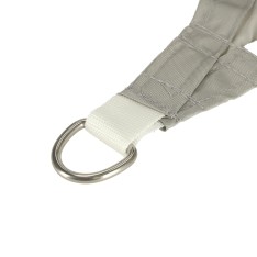 Trikampė saulės pavėsio burė 3×3×3 m – apsauga nuo saulės ir lietaus