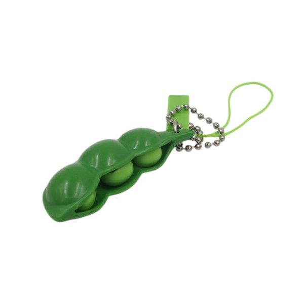 Antistresinis raktų pakabukas „Žirniai ankštyje“