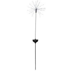 Lauko LED lemputė „Firework“ su saulės baterija (100 cm)