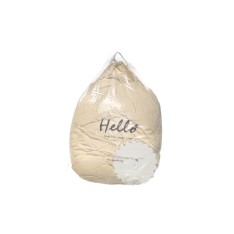 Pakabinamas baldachimas kūdikio lovytei / vaikų kambariui (smėlio spalvos)