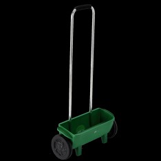Rankinis sėklų ir trąšų barstytuvas su ratais 10L