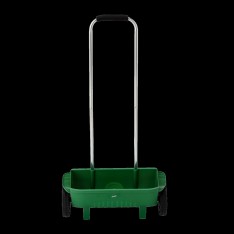 Rankinis sėklų ir trąšų barstytuvas su ratais 10L