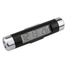 Elektroninis automobilio laikrodis ir termometras