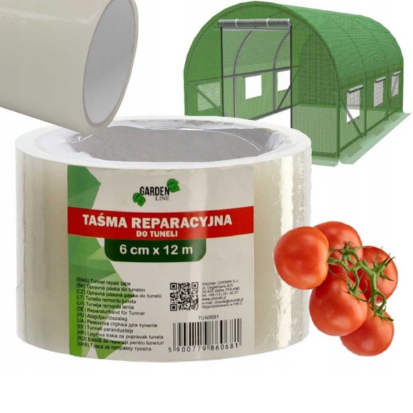 Remonto juosta šiltnamių plėvelei 6 cm x 12 m
