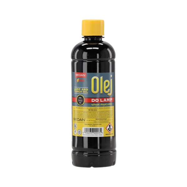 Lempų aliejus 500 ml – švarus ir stabilus degimas