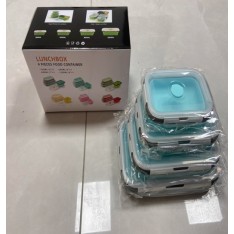 Maisto dėžučių rinkinys (Lunchbox) – 4 vnt.