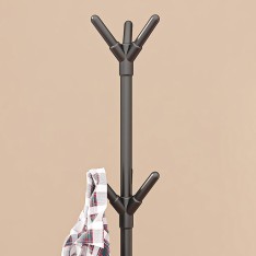 Pastatoma drabužių kabykla su kabliukais (170 cm)