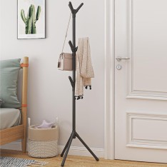 Pastatoma drabužių kabykla su kabliukais (170 cm)