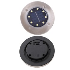 Saulės energija įkraunamos įleidžiamos sodo LED lempos (4 vnt.)