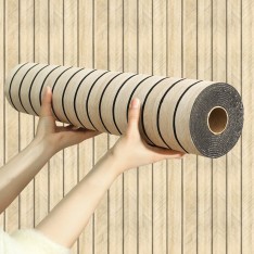 3D dekoratyvinė sienų panelė (lipni) – medžio imitacija 300 x 45 cm